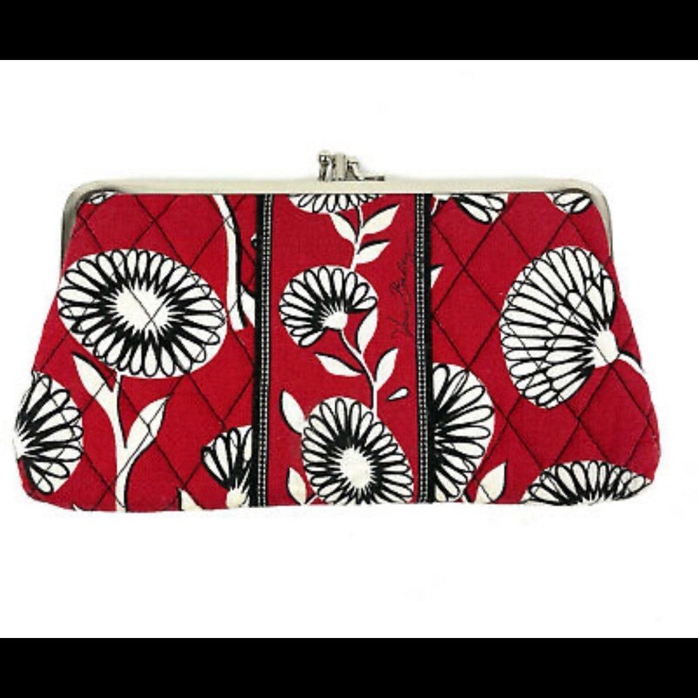 Vera Bradley Deco Daisy Clutch